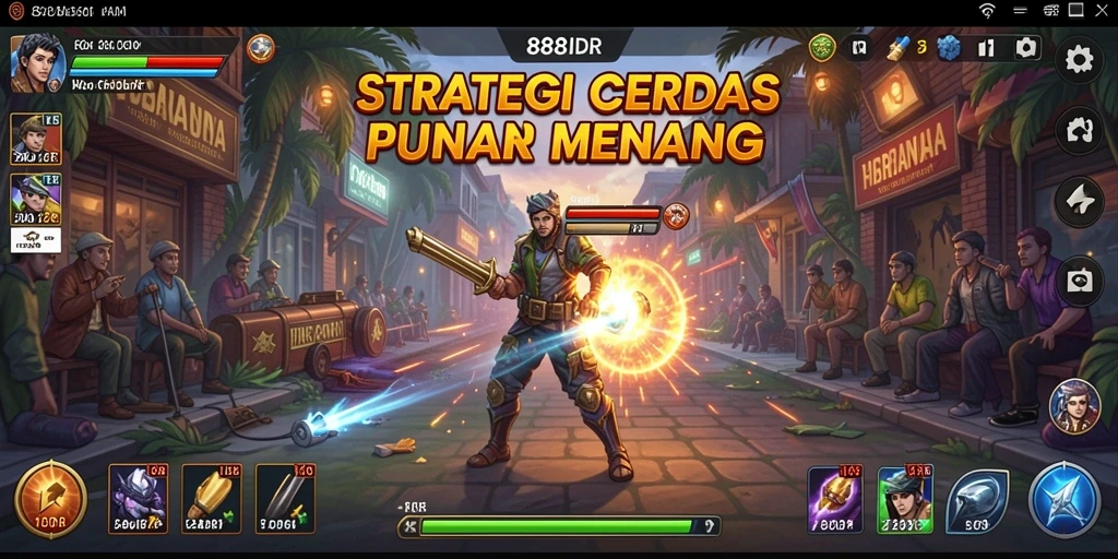 Tangkapan layar gameplay <strong>888IDR</strong> menunjukkan aksi strategi yang mendebarkan.