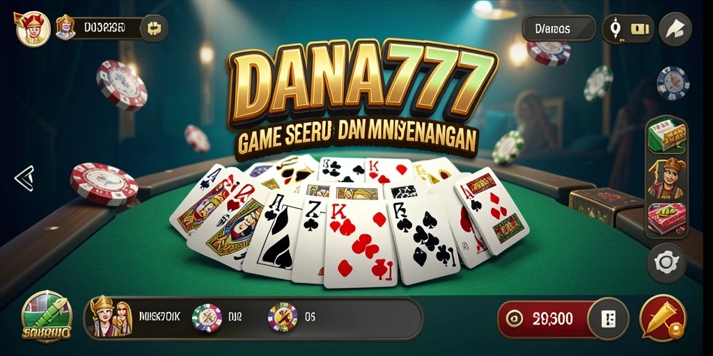 Tampilan gameplay seru dalam DANA777 yang penuh tantangan.