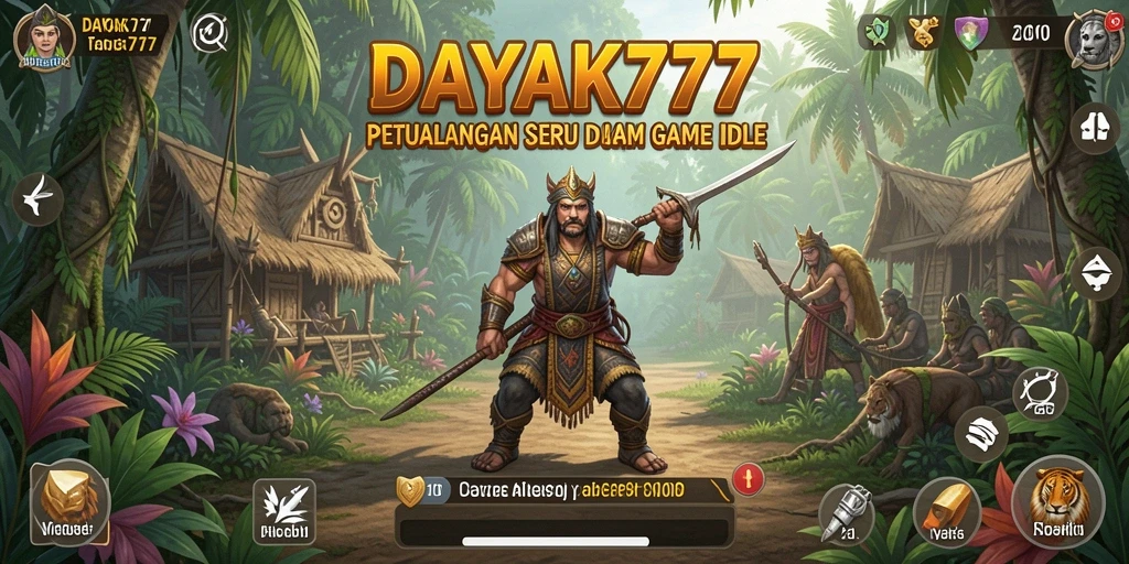Tampilan gameplay DAYAK777 yang memukau dengan karakter-karakter unik dalam kompetisi.