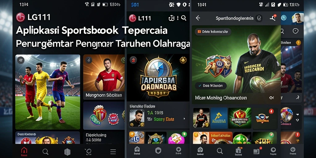 Tampilan gameplay menarik dalam aplikasi Sportsbook LG111.