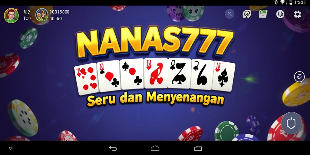 Tampilan permainan Domino yang seru di NANAS777.