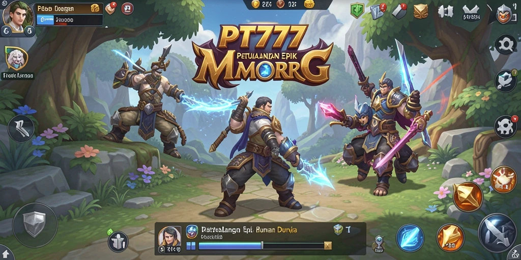 Tampilan gameplay menakjubkan dalam dunia fantasi PT777.