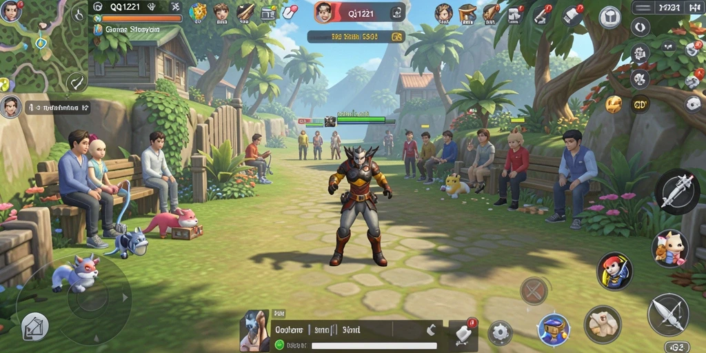 Tampilan gameplay QQ1221 yang menarik dan interaktif.