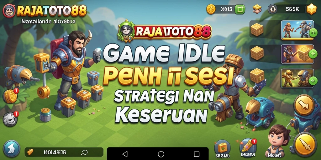 Tampilan gameplay utama RAJATOTO88 yang menarik dan penuh strategi.