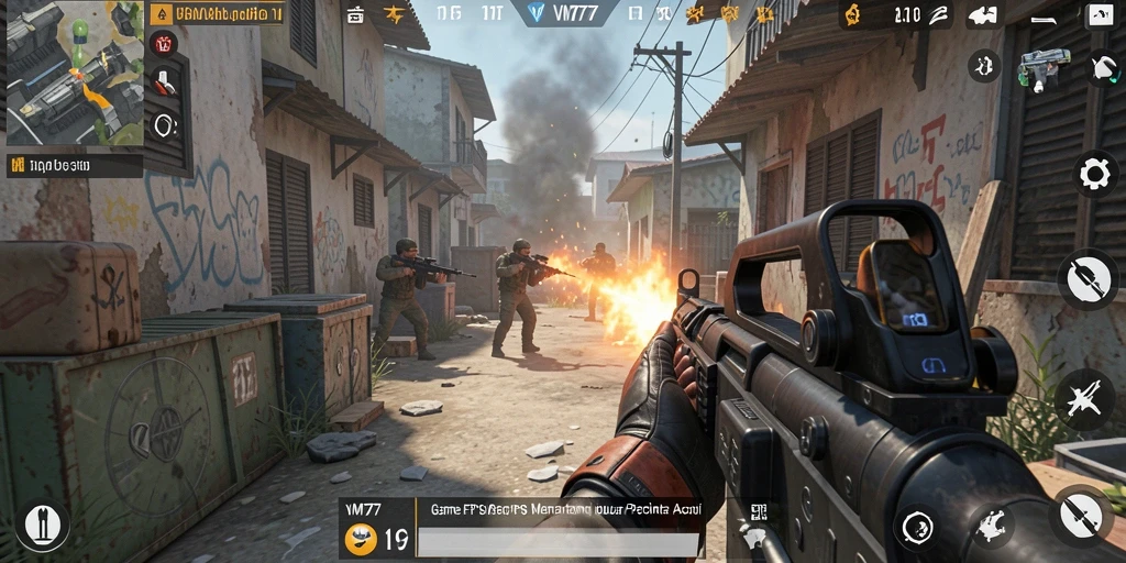 Tampilan gameplay VM777 yang seru dan penuh aksi.