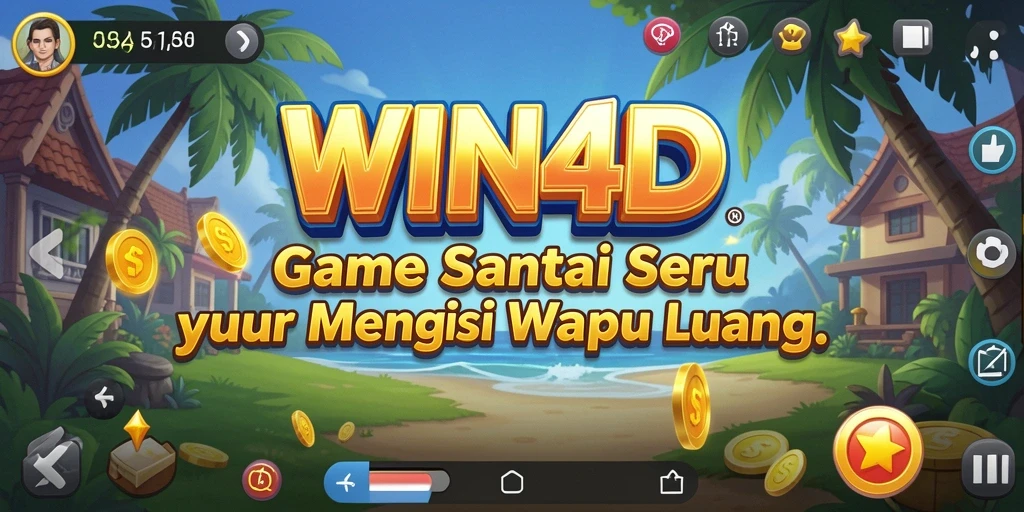 Tampilan gameplay seru dari WIN4D yang menghibur.
